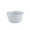 Ramekin 4oz Fluted White Melamine Plastic