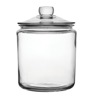 Biscotti Display Jar Glass Large 3.8 Litre
