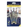Securit Chalkmarkers 4 Pack White Small