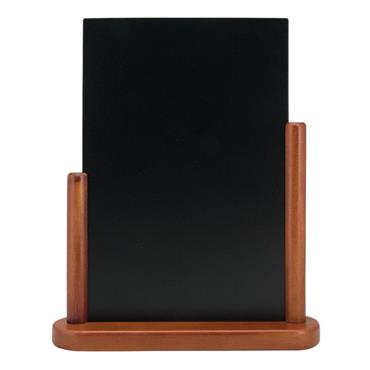 Securit Elegant Lrge Mahogany TableChalkboard