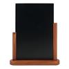 Securit Elegant Lrge Mahogany TableChalkboard