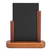 Securit Elegant Small Mahogany Chalkboard