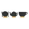 Securit Silhouette Mini Mix Chalkboards Set 3