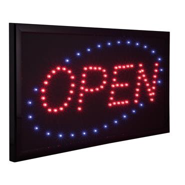 Securit LED Flashing Window Open Sign