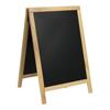 Securit Beech Deluxe Sandwich Chalkboard
