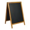 Securit Duplo Teak Sandwich Chalkboard