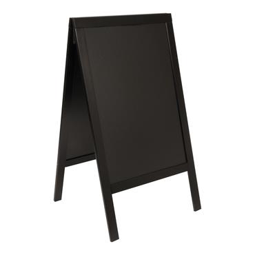 Securit Black Sandwich Chalkboard 120cm