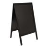 Securit Black Sandwich Chalkboard 120cm
