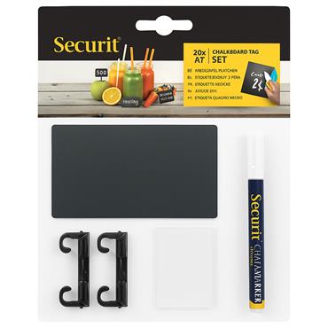 Securit Blackboard Tags A7 Set of 20