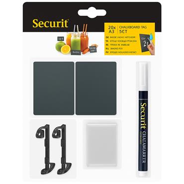 Securit Chalkboard Tags A8 Set of 20
