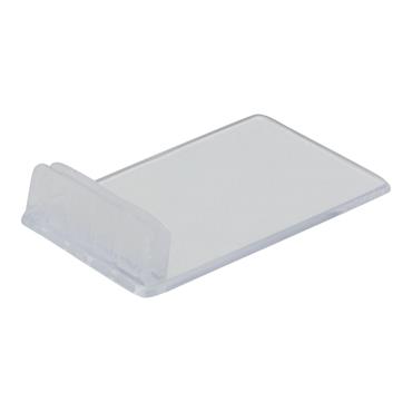 Securit Transparent Tag Holder Acrylic Set 10