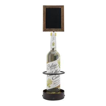 Securit Chalkboard Single Bottle Display