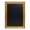 Securit Classic Gold Frame Chalkboard 85x65cm