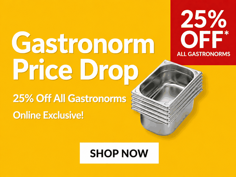 25% Off Gastronorms
