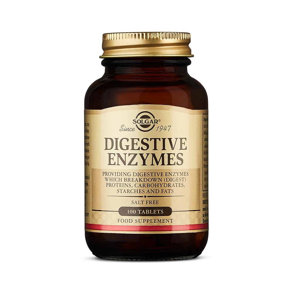 Solgar Digestive Enzymes 100 Tablets Strauts Pharmacy Ireland