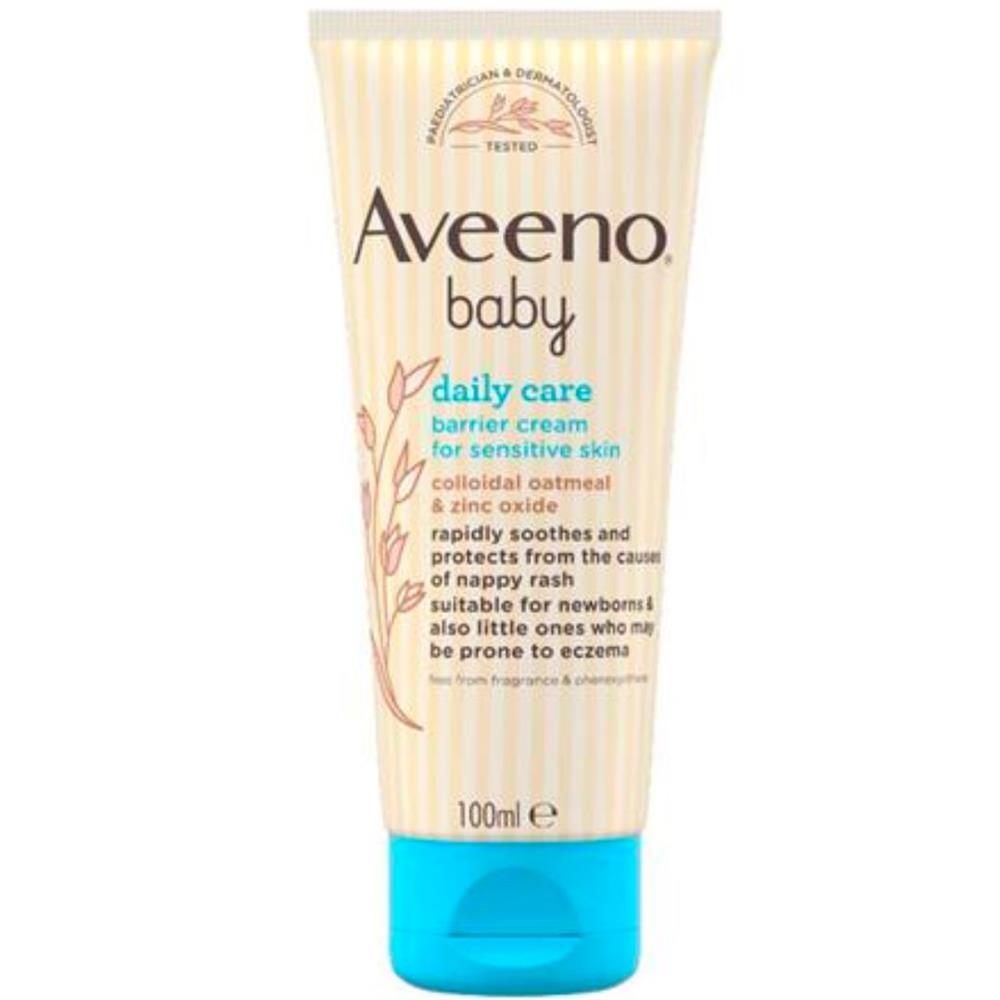 Aveeno Baby Daily Care Barrier Cream For Sensitive Skin 100ml Strauts