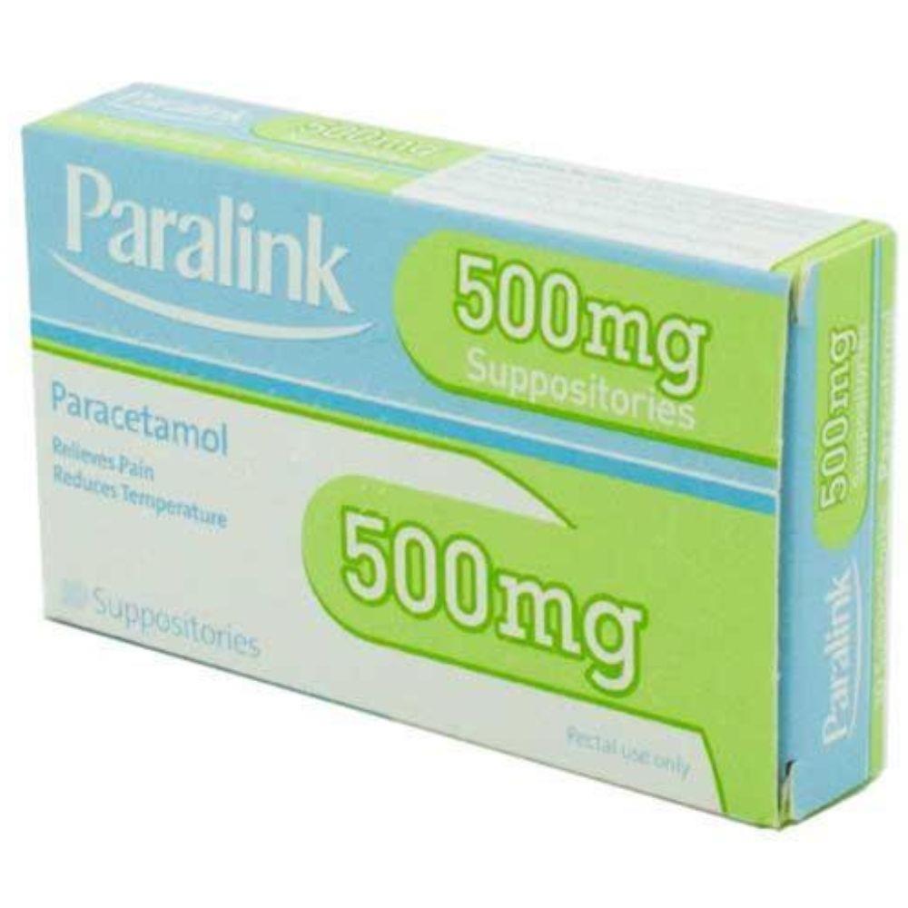 Paracetamol 500mg Suppositories For Adults 10 Pack Strauts Pharmacy