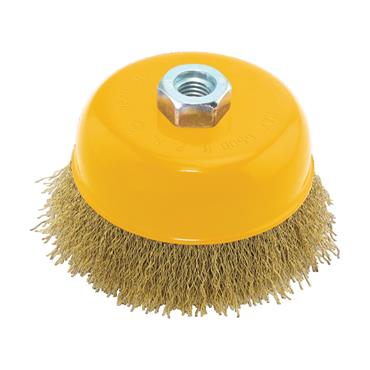 13542 F.F. Group Brushes Cup With Thread Hole M14, 150mm