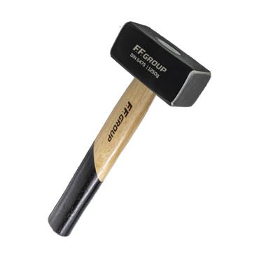 14157 F.F. Group Stoning Hammer With Wooden Handle 1000Gr, Din 6475