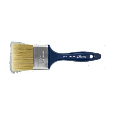16717 Morris Paint brush a15, white bristle, semi-double, 1-1/2"