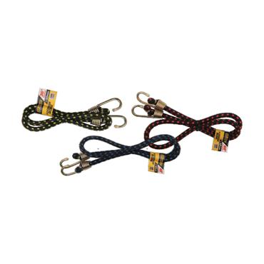 20350 F.F. Group Elastic Strap 1Pcs X 2 Pcs Hooks Size: 12mm X 50''