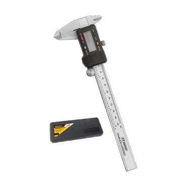 23031 F.F. Group Digital Professional Vernier Caliper In Plastic Case, 6''/150mm