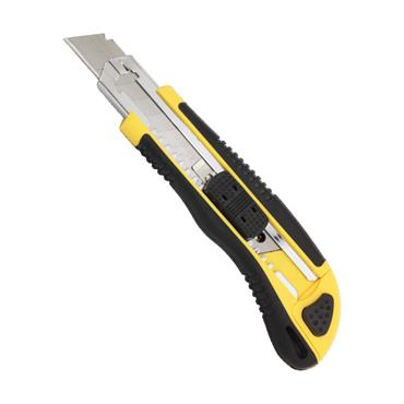 23143 F.F. Group Utility Knife With Rubber Handle 1+4 Blades