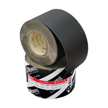 23568 Morris Abrasive roll, black, 115mm x 25m, grit 150, pc218e