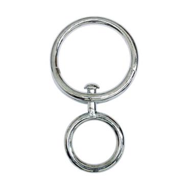 25537 F.F. Group Double Eye Swivel Ring 40mm