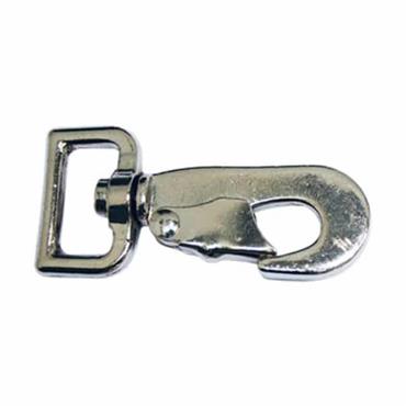 25549 F.F. Group Key Ring Clip With Rectangular Swivel Nickel 1 79 x 25mm