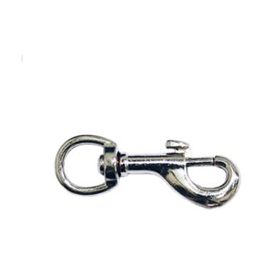 25551 F.F. Group Key Ring Clip With Round Swivel Nickel 1/2 66 x 13mm