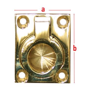 25566 F.F. Group Handle Brass 3cmx35cm 1 3/8