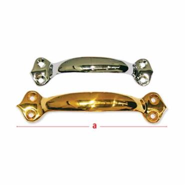 25601 F.F. Group Brass Handles D Type Chrome 154mm