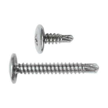 25981 F.F. Group Phillips Truss Head Self Drilling Screws Zinc Plated Cr3+, M4.2 x 16 1000Pcs