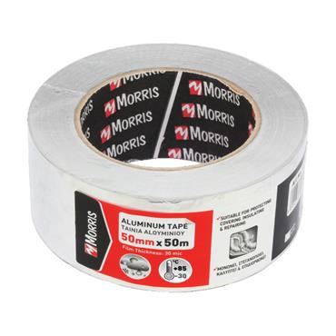 26045 Morris Aluminium tapes 30mic 50mm x 50m