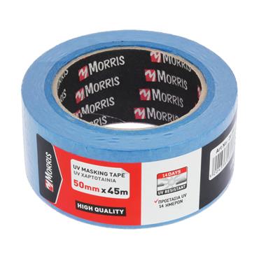 26054 Morris Masking paper tape blue, uv-14 19mm x 45m