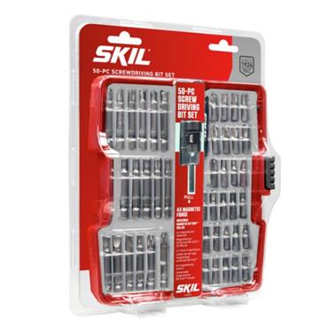 2610S00917 Skil 50-Pc Screwdriving Bit Set