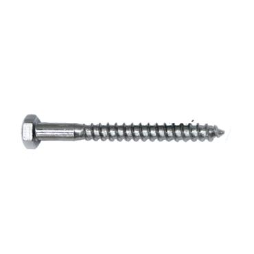 27407 F.F. Group Hexagon Head Wood Screws Zinc Plated Cr3+ Din 571 M10 x 200 (50Pcs)