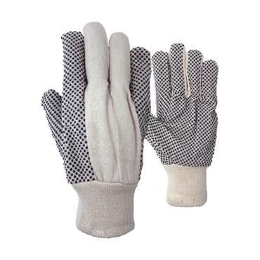 30020 F.F. Group Pvc Dot Patern Gloves, 10''