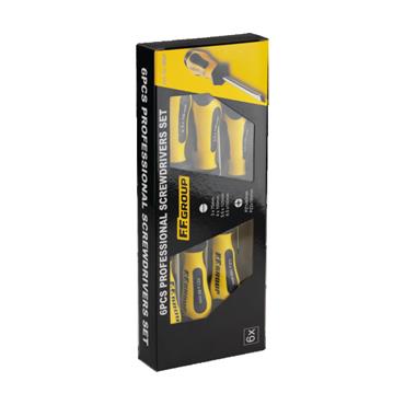 32897 F.F. Group Professional Screwdriver Set 6Pcs