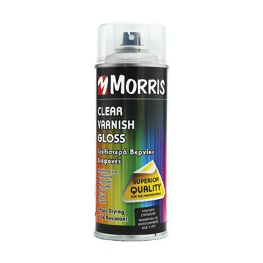 33483 Morris Spray clear varnish semi gloss, 400ml