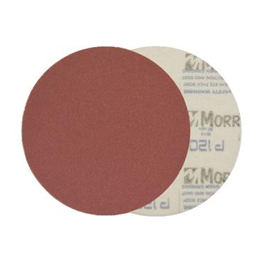 33527 Morris Velcro disc, red, 125 - no holes - 060k