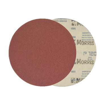 33549 Morris Velcro disc, red, 150 - no holes - 220k