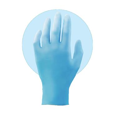 34286 F.F. Group Disposable Nitrile Gloves Powder Free (100Pcs), L
