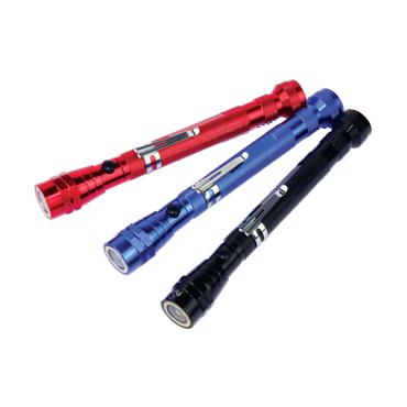 34588 F.F. Group Flash Light, 3-Led Telescoping Pick Up Tool With 2 Magnets