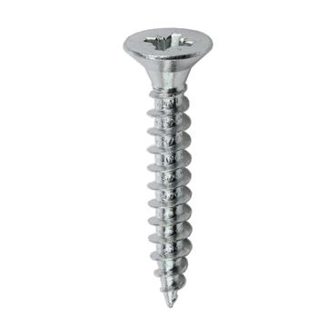 34741 F.F. Group Phillips Flat Head Self-Tapping Screws Zinc Plated Cr3+ Din 7982 42 x 38 500Pcs