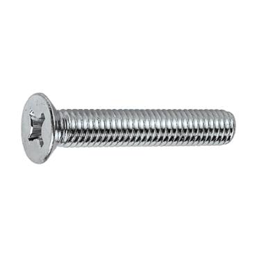 34941 F.F. Group Machine Screw Phil Flat Head Zinc Plated Cr3+ Din965 5 x 12 1000Pcs