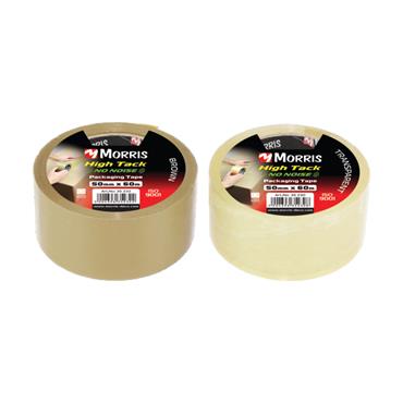 35230 Morris Packing tape, transparent, silent, no noise, 50mm x 60m
