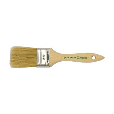 35243 Morris Paint brush a124 - 70, white bristle, semi-double