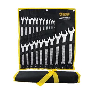 36284 F.F. Group Combination Spanner, Din 3113, Set 21 Pcs